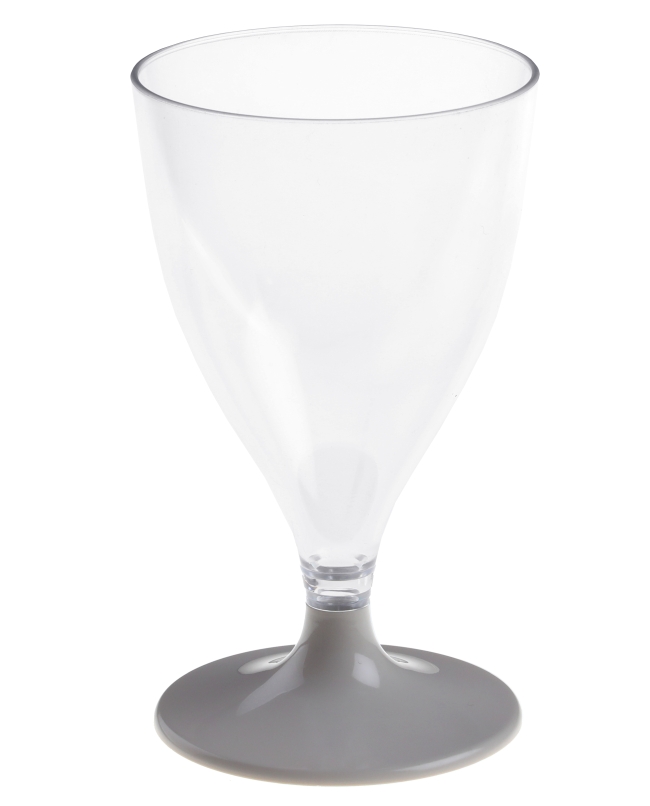 Copa Reutilizable Vino Talco Marron-Gris Topo 20.4cl Ps/PP+Mineral ***OFERTA DTO NO ACUMULABLE