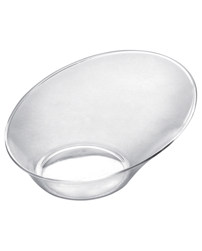 Cuenco Reutilizable Degustacion Asimetrico Transparente 5cl Poliestireno ***OFERTA DTO NO ACUMULABLE
