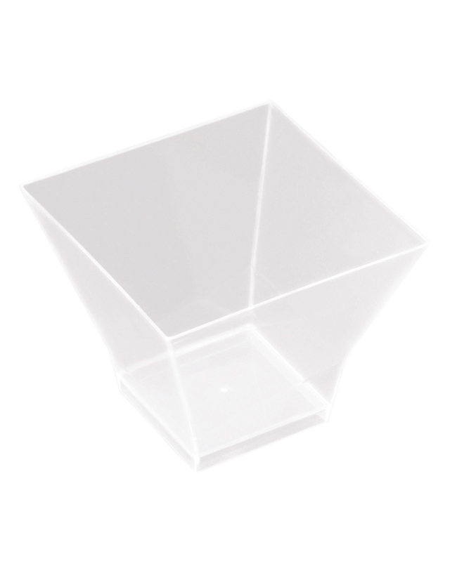 Cuenco Reutilizable Degustacion Pagode Transparente 6.5cl Poliestireno ***OFERTA DTO NO ACUMULABLE