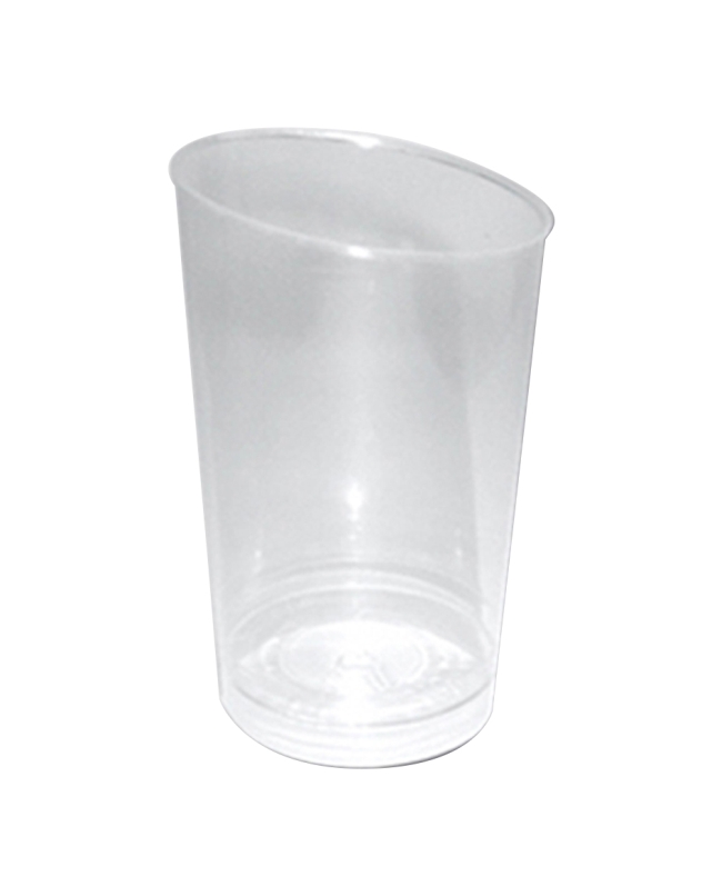 Vaso Reutilizable Pequeño Conico Transparente 10cl Poliestireno ***OFERTA DTO NO ACUMULABLE