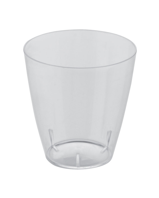 Vaso Reutilizable Pequeño Transparente 6cl Poliestireno ***OFERTA DTO NO ACUMULABLE