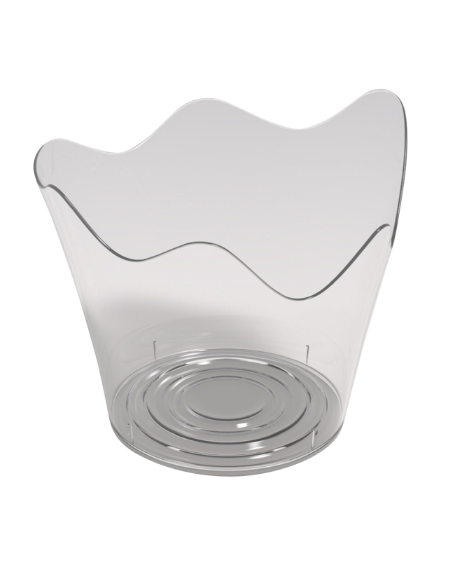 Cuenco Reutilizable Degustacion Tulipan Transparente 9cl Poliestireno ***OFERTA DTO NO ACUMULABLE