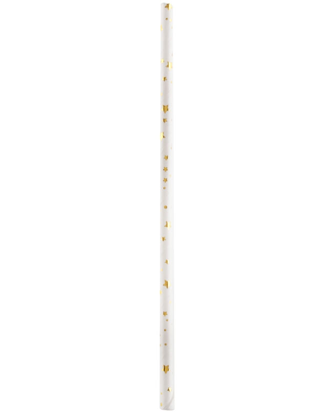 Pajitas Blanco 19.2 X 0.6cm Papel ***OFERTA DTO NO ACUMULABLE