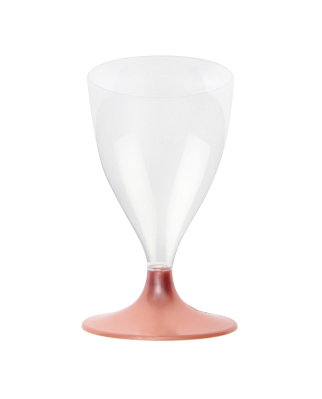 Copa Reutilizable Vino Rosa Oro 20cl Poliestireno  ***OFERTA DTO NO ACUMULABLE