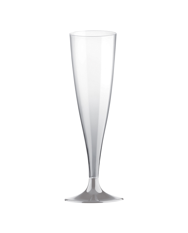 Copa Reutilizable Champan Gris 140cc Poliestireno ***OFERTA DTO NO ACUMULABLE