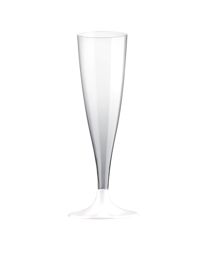 Copa Reutilizable Champan Blanca 140cc Poliestireno ***OFERTA DTO NO ACUMULABLE