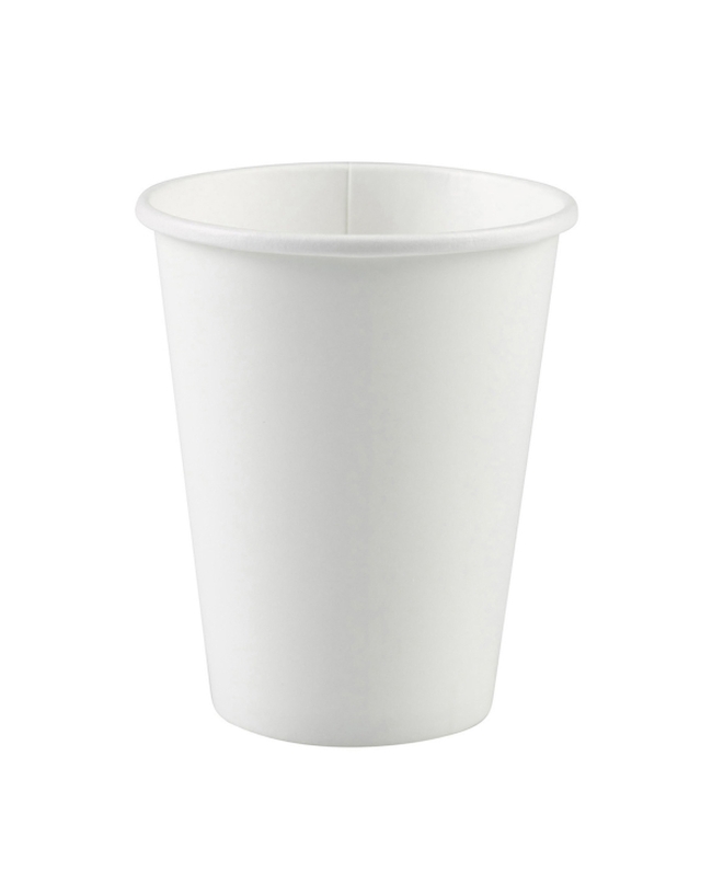 Vasos 266ml Papel Blanco ***OFERTA DTO NO ACUMULABLE