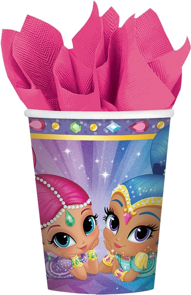 Vasos 25Cl: Shimmer & Shine ***OFERTA DTO NO ACUMULABLE