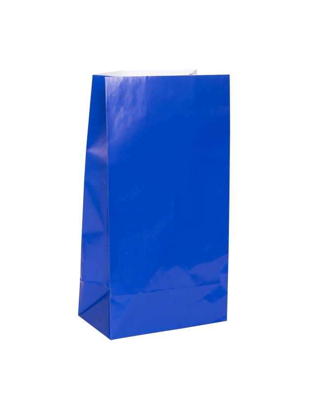 Bolsas Papel Azul Real