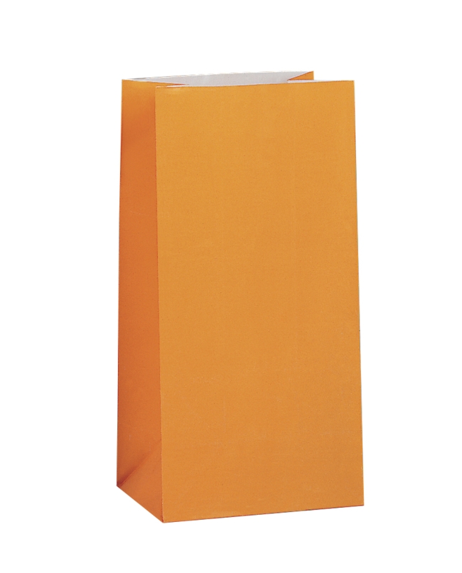 Bolsas Papel Naranja