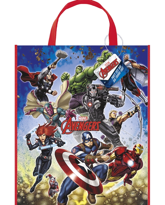 Bolsa Plastico Asas Avengers 30X38cm