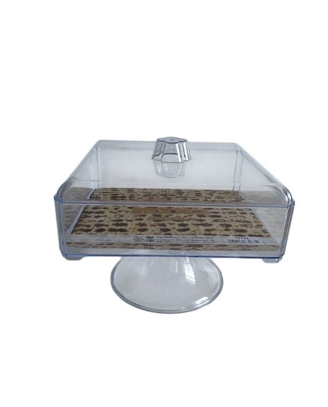 BANDEJA STAND CON TAPA 20,5 x 20,5cm CON BASE ***OFERTA DTO NO ACUMULABLE