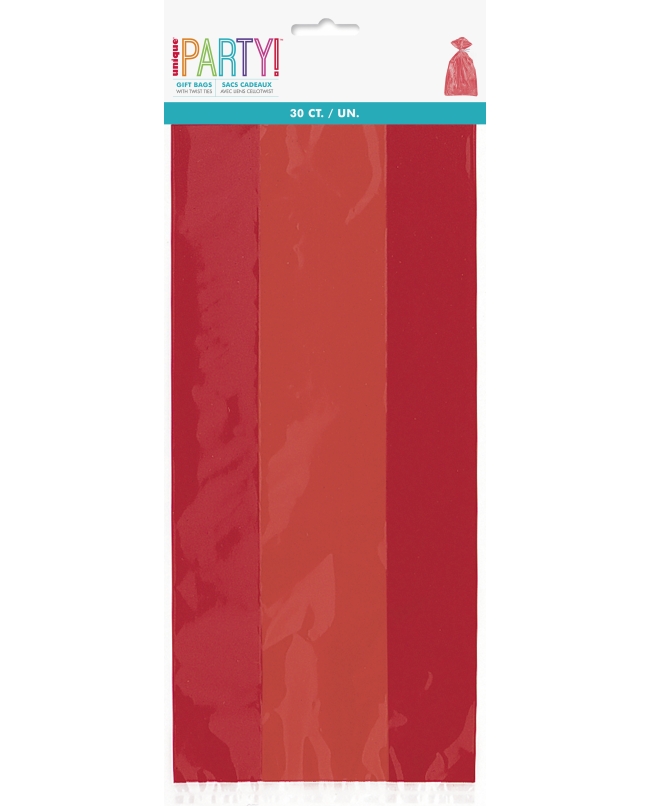 Bolsas Celofan Rojo Rubi