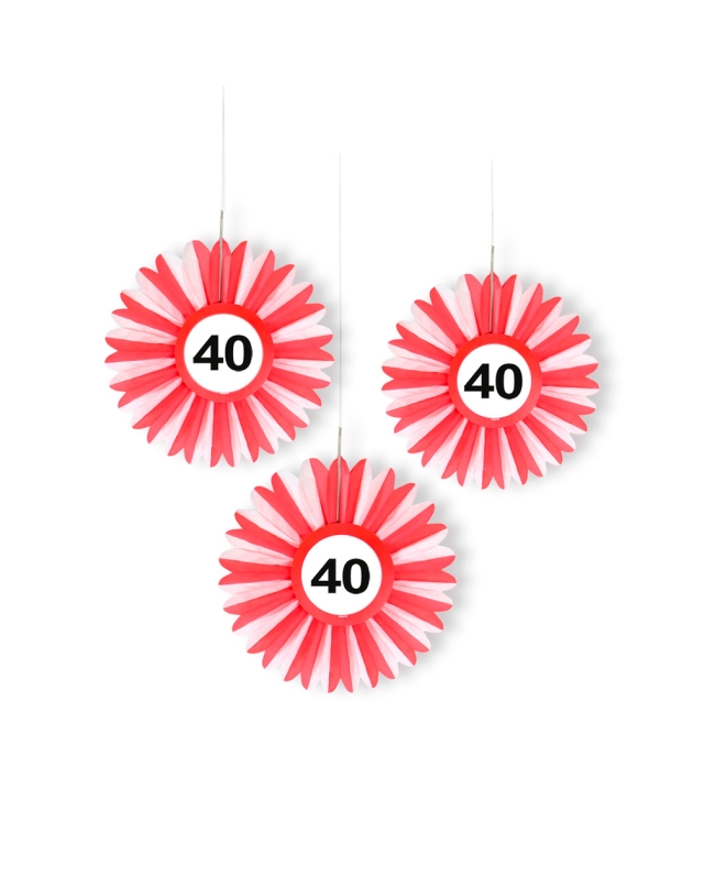 Deco Colgt. Nido Abeja Señal Trafico Nº 40