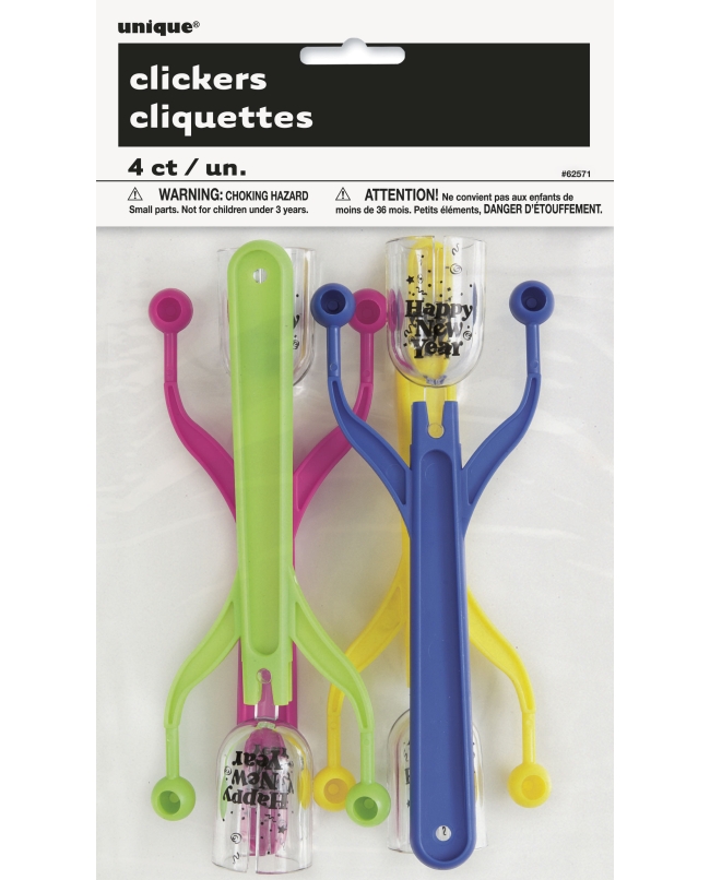 Clicador Año Nuevo Neon