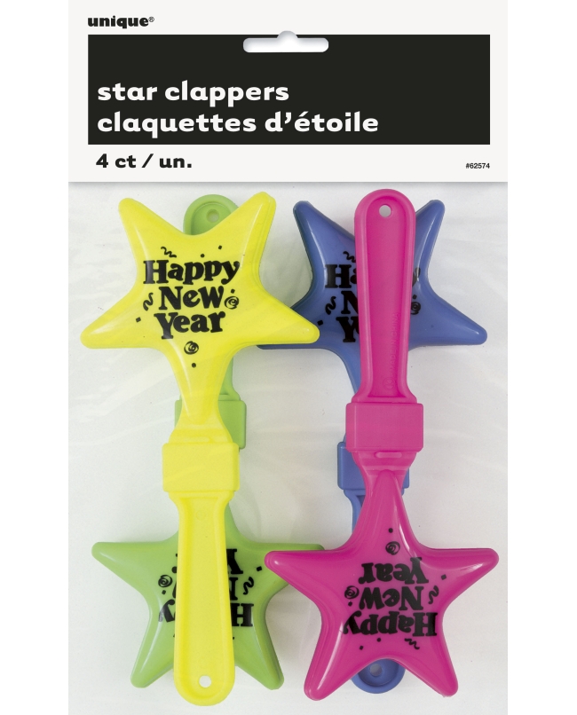 Aplaudidor Estrelladas Año Nuevo Neon