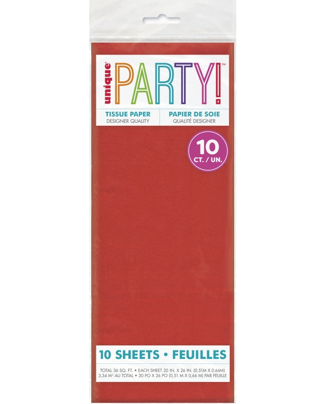 Papel Seda Rojo
