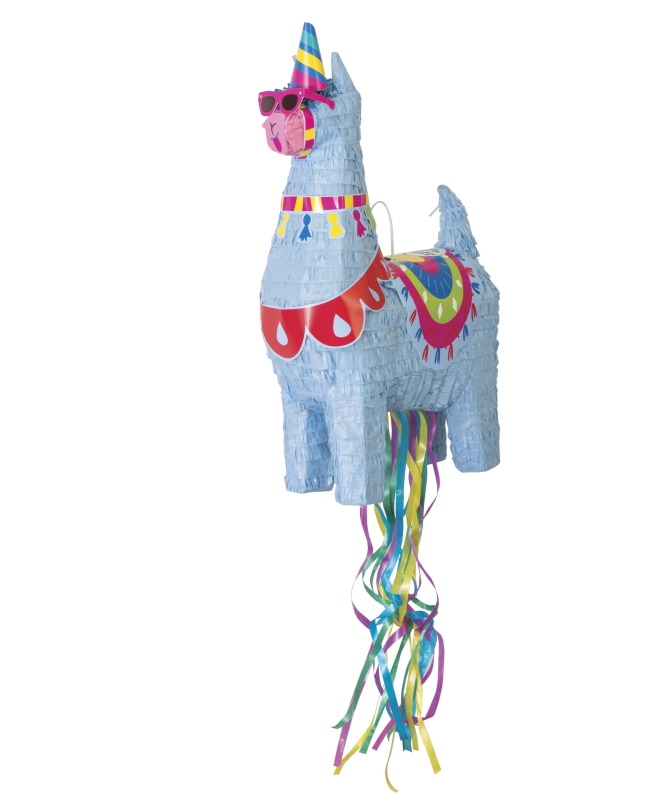 Piñata 3D Tirar Llama Mexico 55X36cm