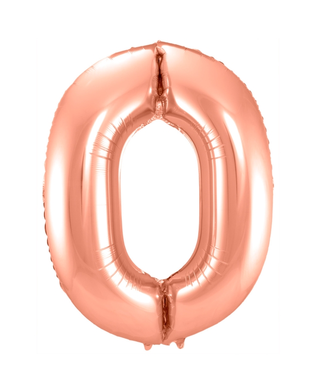 Forma Numero 0 Oro Rosa 86cm ***OFERTA DTO NO ACUMULABLE