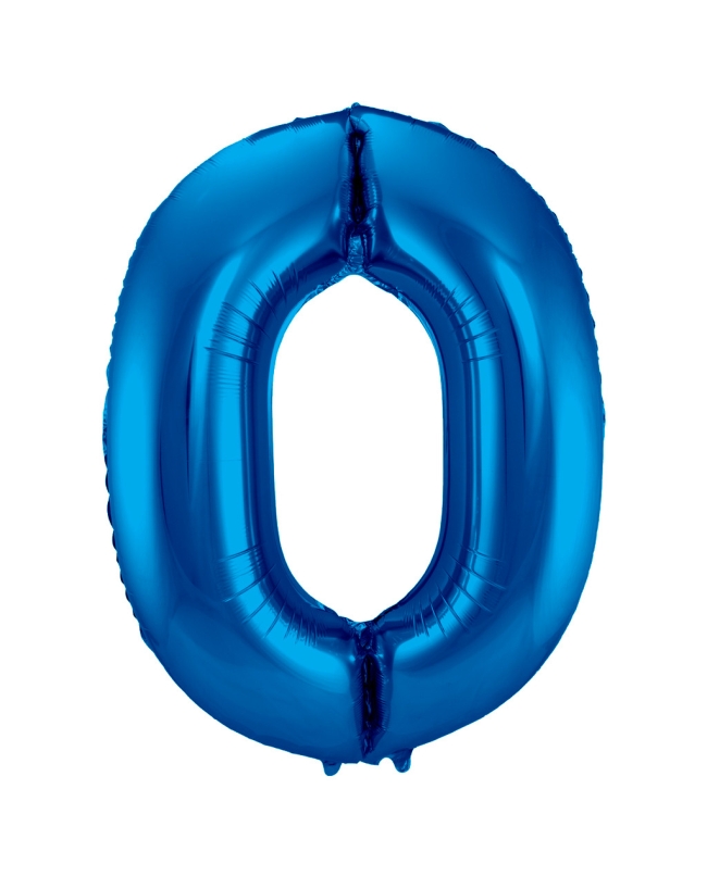 Forma Numero 0 Azul 86cm ***OFERTA DTO NO ACUMULABLE