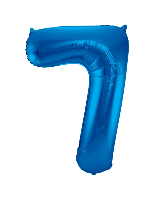 Forma Numero 7 Azul 86cm ***OFERTA DTO NO ACUMULABLE