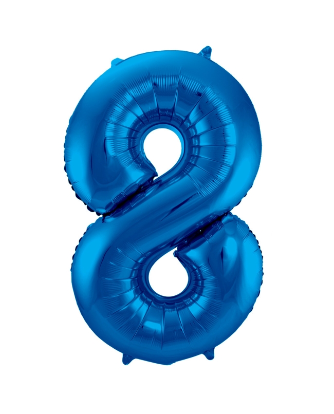 Forma Numero 8 Azul 86cm ***OFERTA DTO NO ACUMULABLE