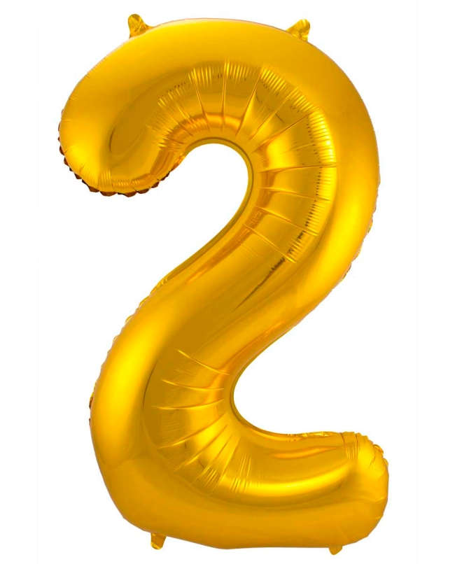 Forma Numero 2 Oro 86cm ***OFERTA DTO NO ACUMULABLE