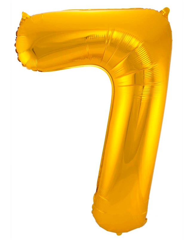 Forma Numero 7 Oro 86cm ***OFERTA DTO NO ACUMULABLE
