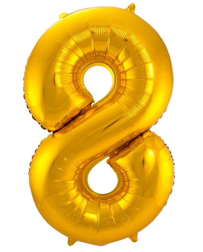 Forma Numero 8 Oro 86cm ***OFERTA DTO NO ACUMULABLE