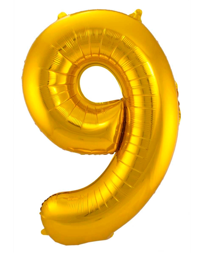 Forma Numero 9 Oro 86cm ***OFERTA DTO NO ACUMULABLE