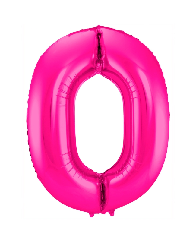 Forma Numero 0 Fucsia 86cm ***OFERTA DTO NO ACUMULABLE