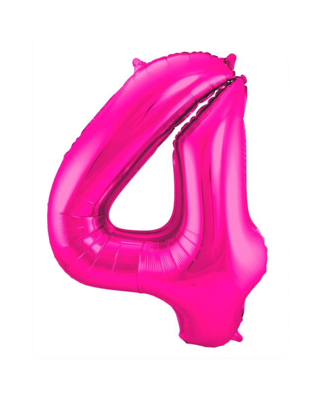 Forma Numero 4 Fucsia 86cm ***OFERTA DTO NO ACUMULABLE