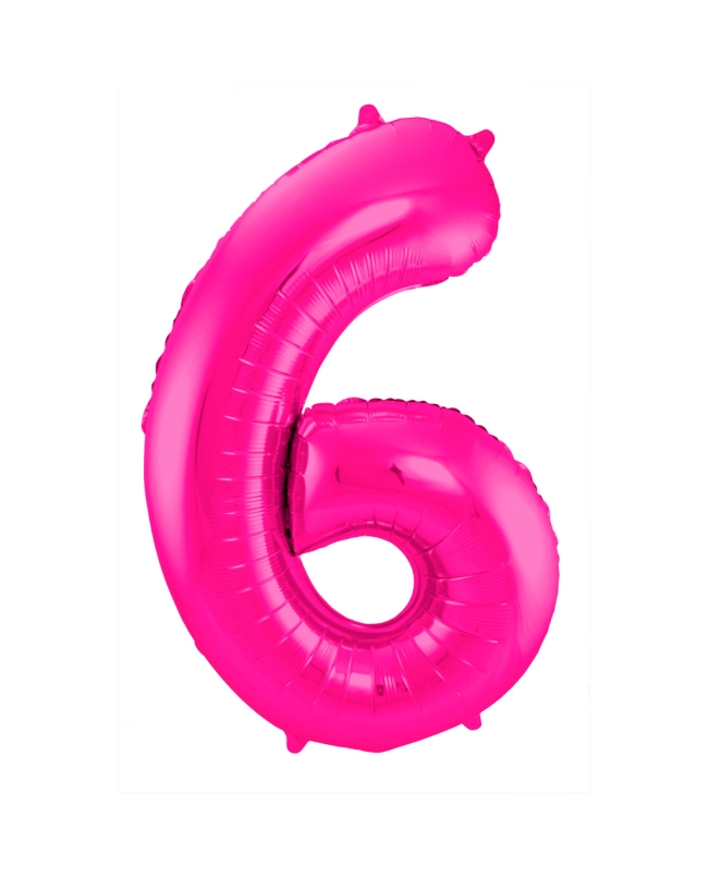 Forma Numero 6 Fucsia 86cm ***OFERTA DTO NO ACUMULABLE