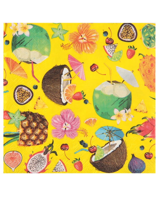 Servilletas Cocktail 33 X 33cm Papel 3 Capas ***OFERTA DTO NO ACUMULABLE