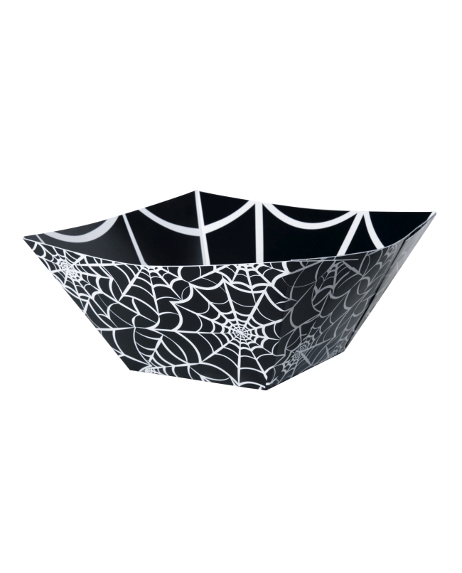 Cuenco Cuadrado Telaraña Papel