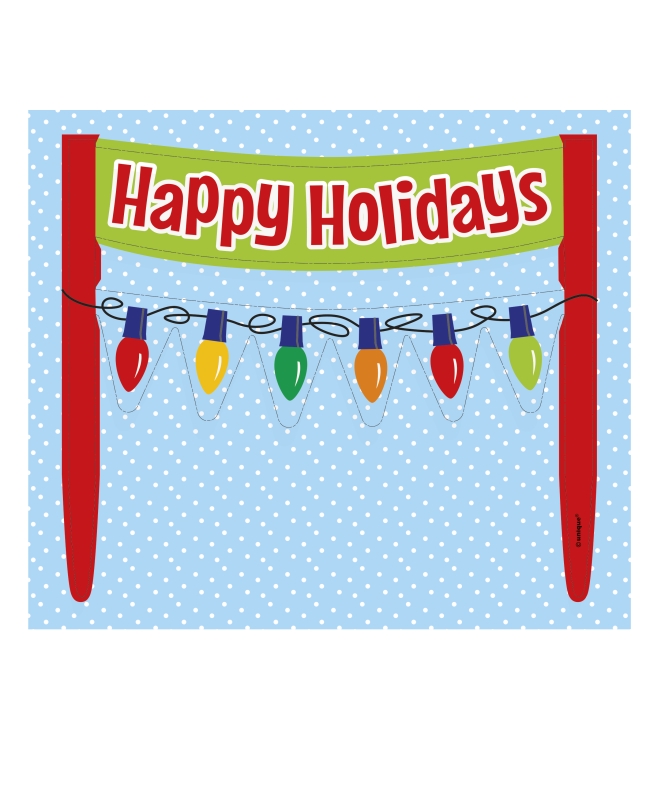 Guirnalda Pastel Happy Holidays