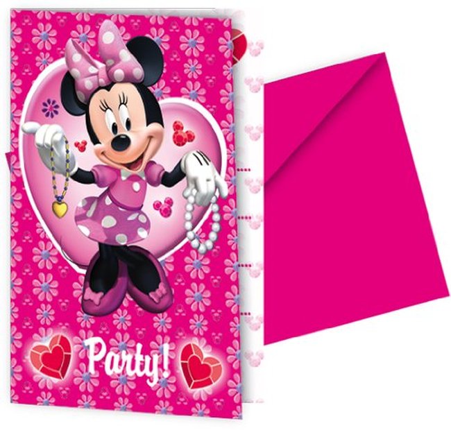 Invitaciones Minnie ***OFERTA DTO NO ACUMULABLE  