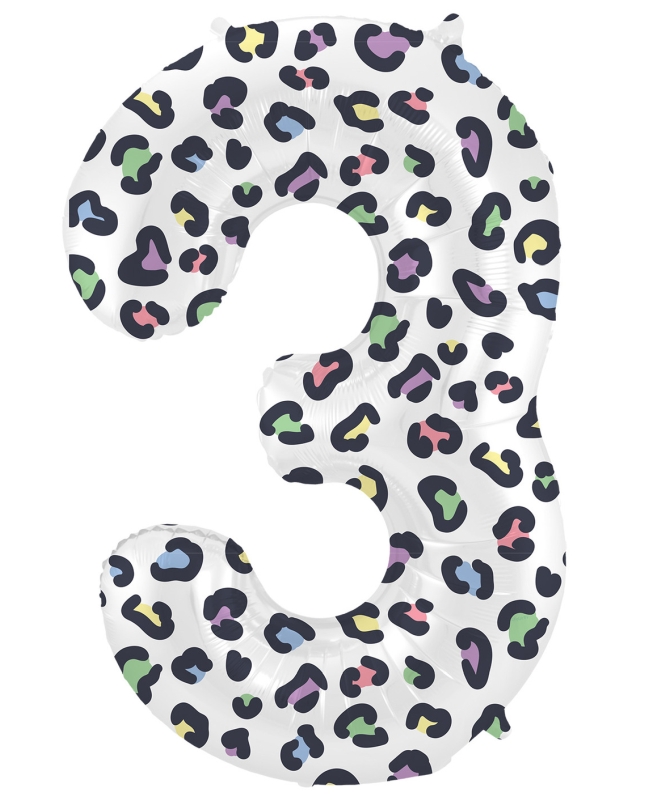 Forma Numero 3 Pantera Color 86cm 