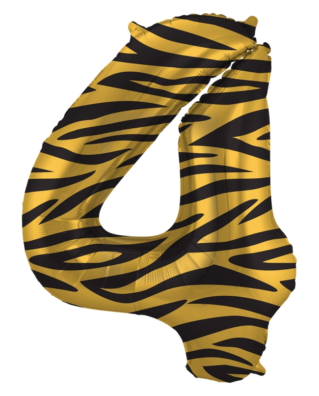 Forma Numero 4 Tigre 86cm 