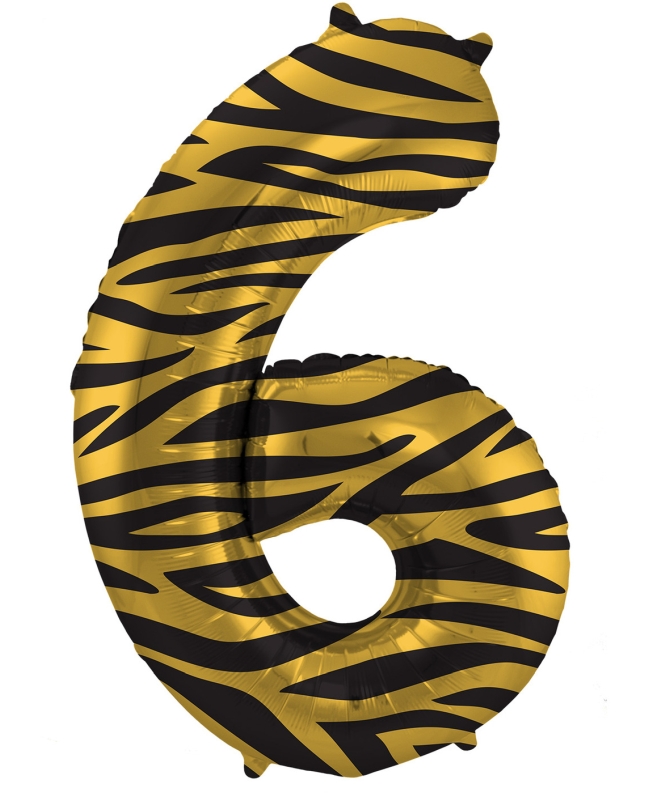 Forma Numero 6 Tigre 86cm 