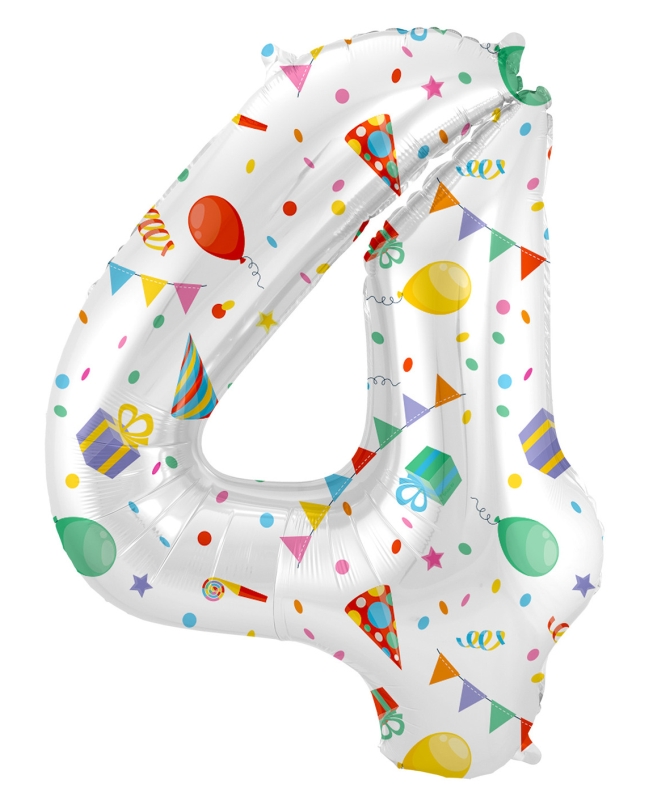 Forma Numero 4 Fiesta 86cm 