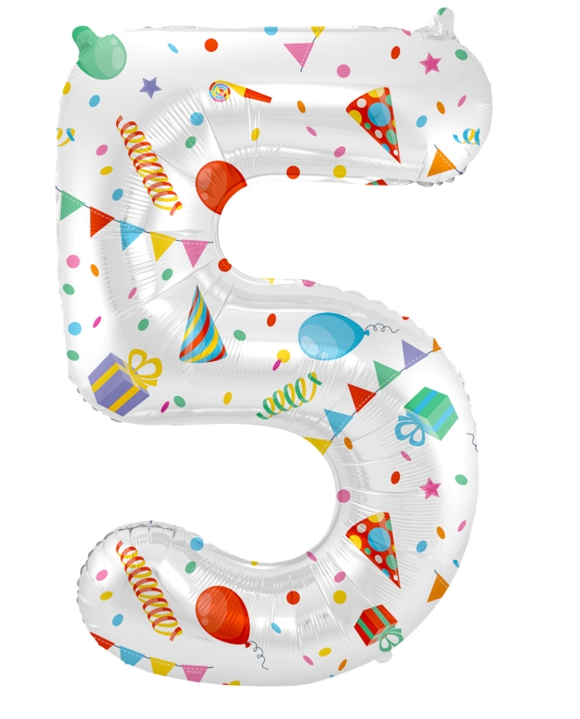 Forma Numero 5 Fiesta 86cm 