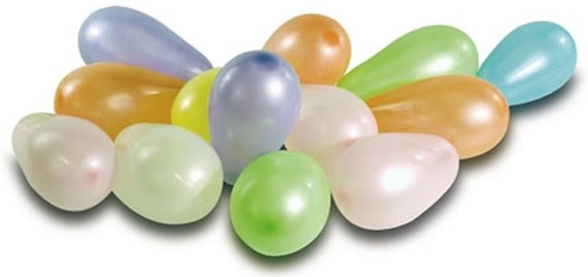 Globos Latex Agua Colores