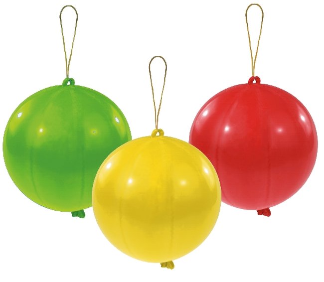 Globos Latex 35,5cm Balloons Punch Surtido