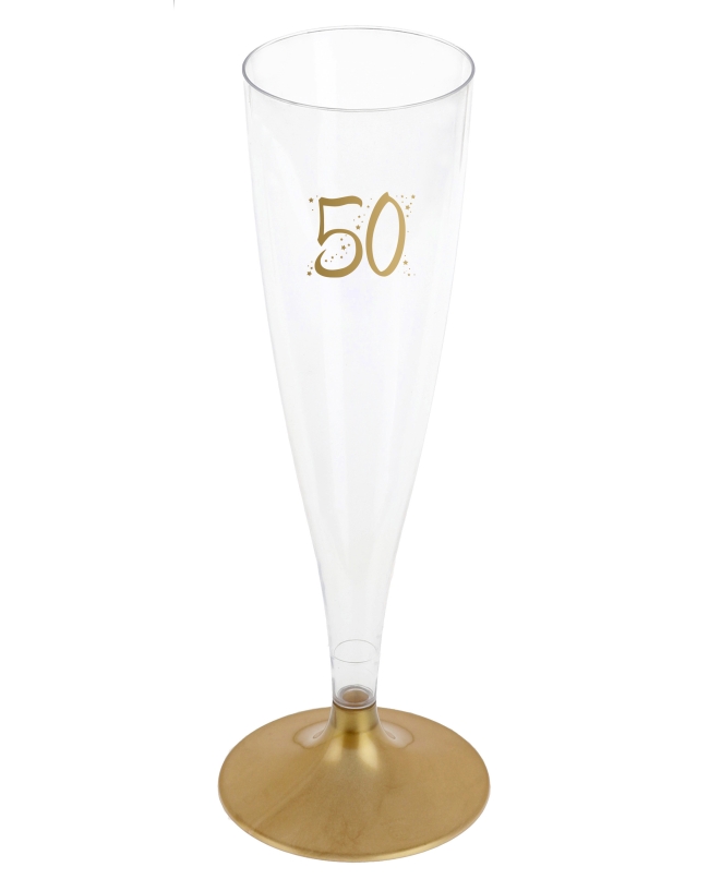 Copas Pie Oro Numero 50 14cl Poliestireno ***OFERTA DTO NO ACUMULABLE