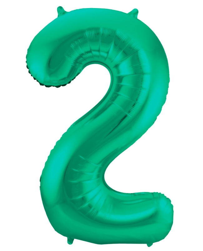 Forma Numero 2 Verde Metal Mate 86cm ***OFERTA DTO NO ACUMULABLE