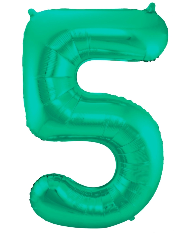 Forma Numero 5 Verde Metal Mate 86cm ***OFERTA DTO NO ACUMULABLE
