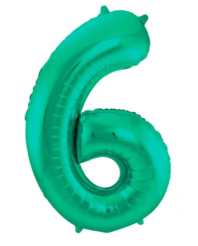 Forma Numero 6 Verde Metal Mate 86cm ***OFERTA DTO NO ACUMULABLE