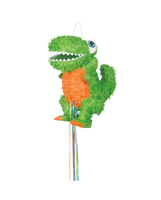 Piñata 3D Tirar Dinosaurio T-Rex 35X33cm