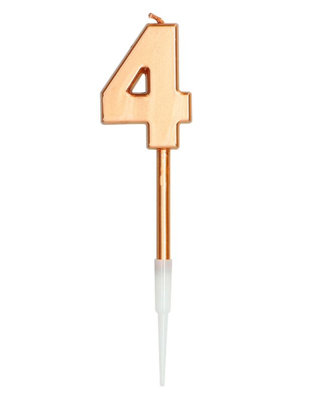 Vela Nº 4 Bronce Metal